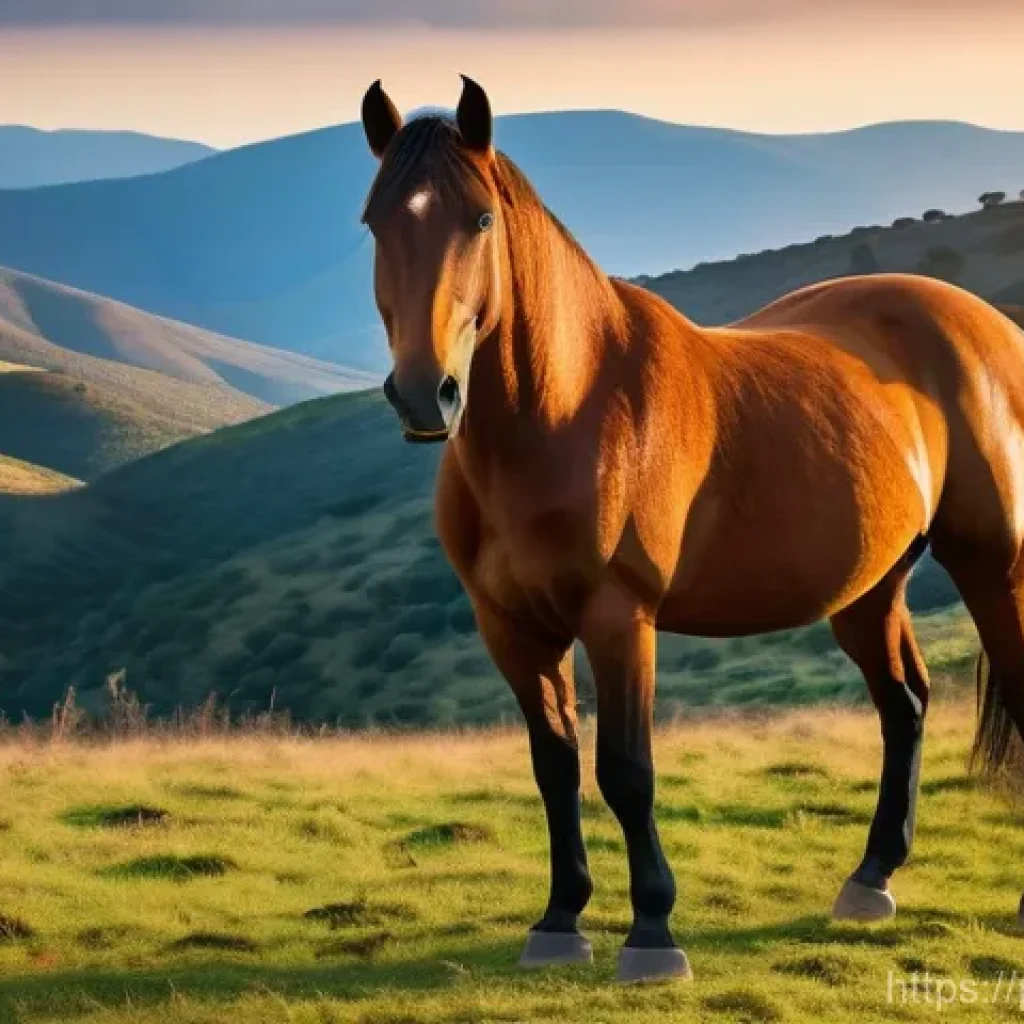 생태계 복원 기술의 지속 가능한 실행 방안 - **Prompt for Rewilding Portugal:**
"A majestic Garrano horse stands gracefully amidst a vibrant,...