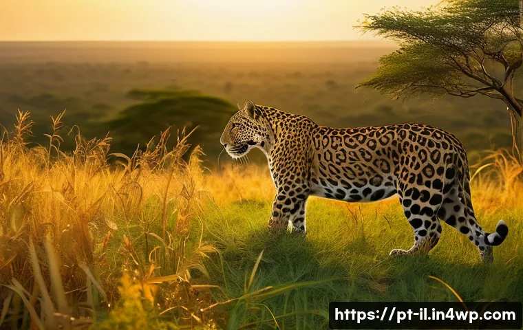 생태계 복원 기술의 과학적 원리 - A vibrant restored Cerrado ecosystem showcasing the reintroduction of key predator species: a dense ...